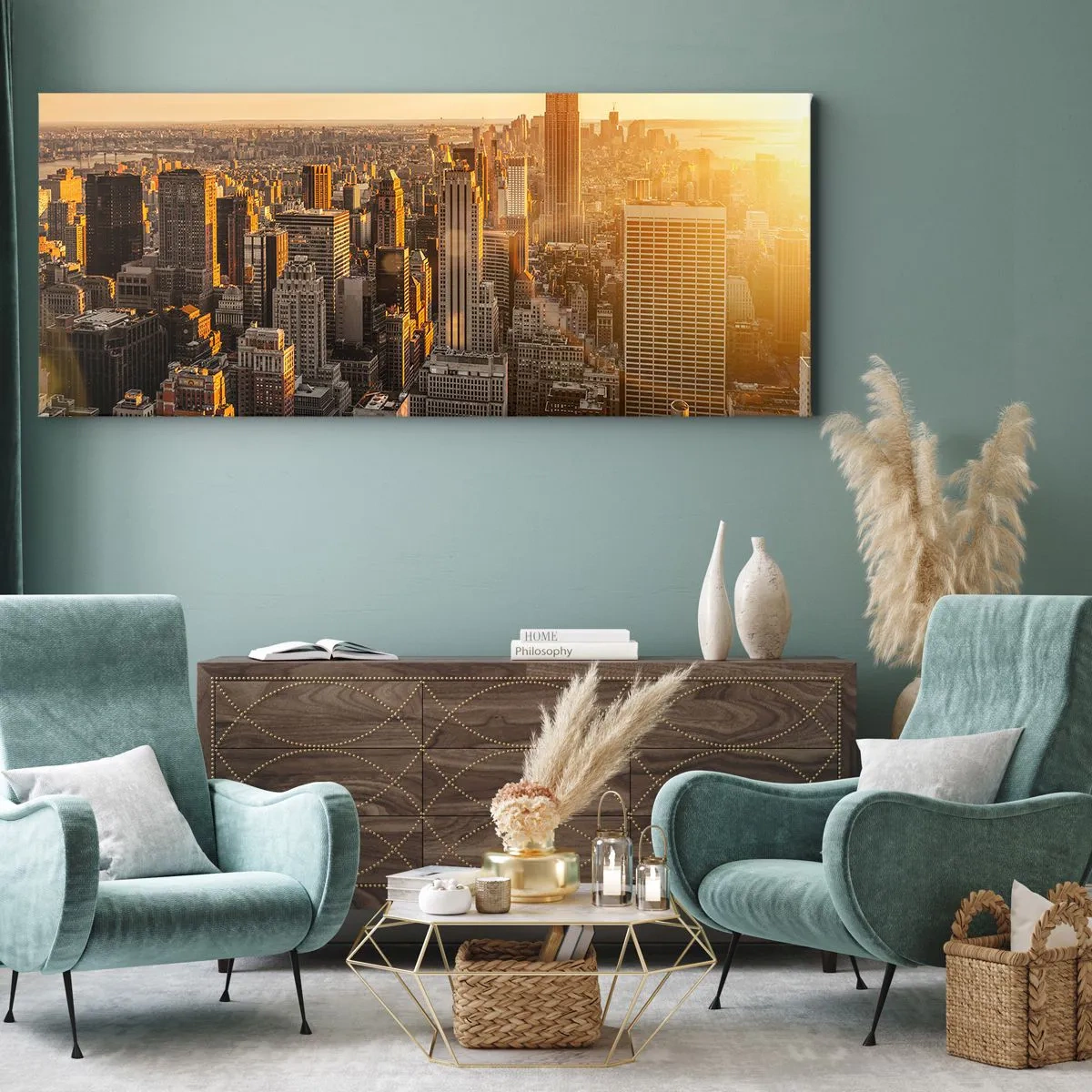 Obraz na plátne - Rast na slnku - 100x40 cm