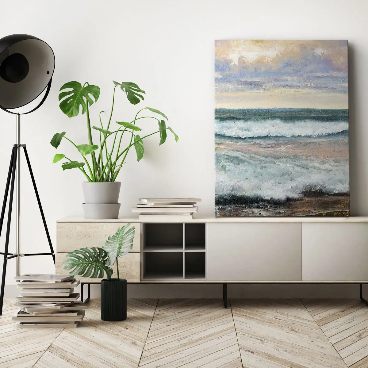 Obraz na plátne - Tu uhladíš dušu - 45x80 cm