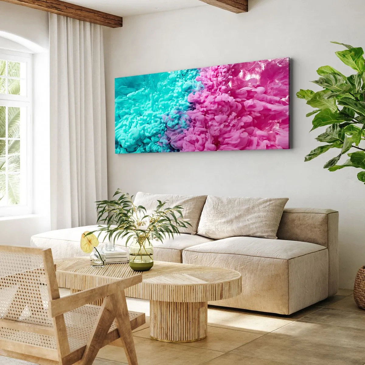 Obraz na plátne - Rozhodujúci stret - 100x40 cm