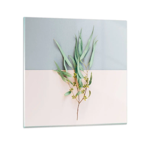 Obraz na skle - Pastelová jemnosť - 60x60 cm