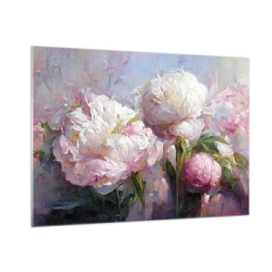 Obraz na skle - Kytica prekypujúca životom - 100x70 cm