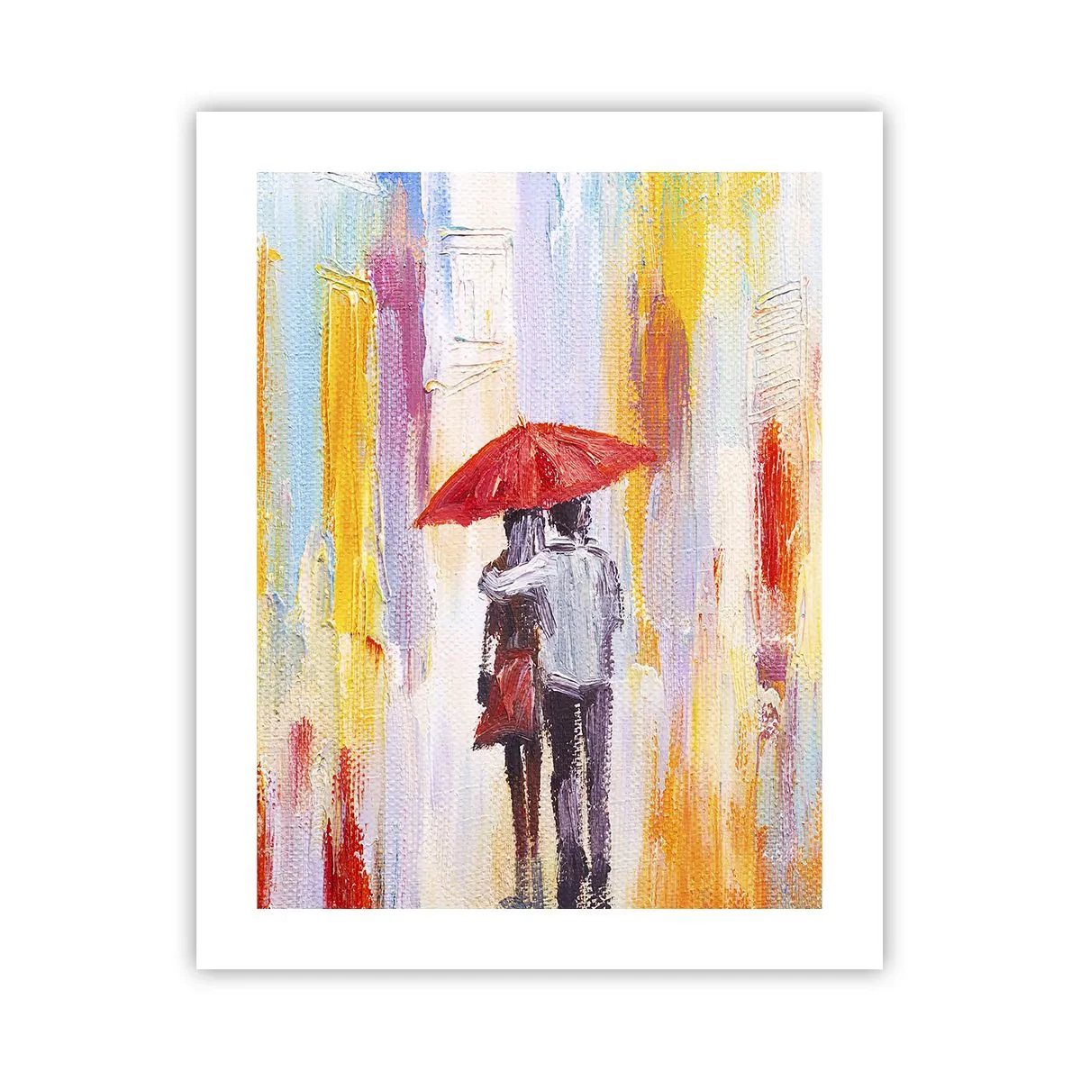 Plagát - Nech prší ďalej - 40x50 cm