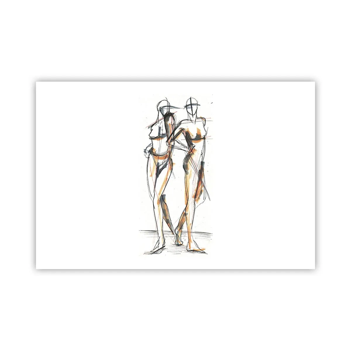 Plagát - Štúdia šarmu - 91x61 cm