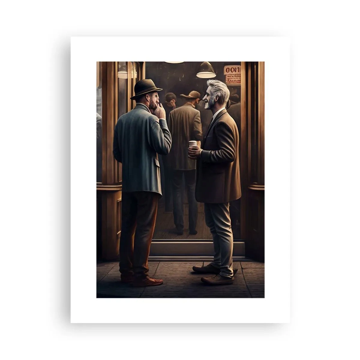 Plagát - Dobrá chvíľa dňa - 30x40 cm