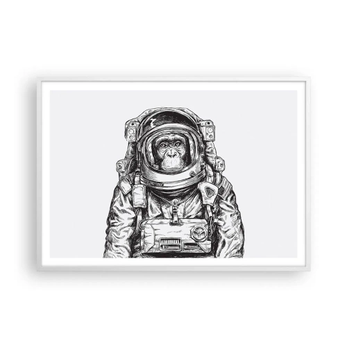 Plagát v bielom ráme - Alternatívny vývoj - 100x70 cm