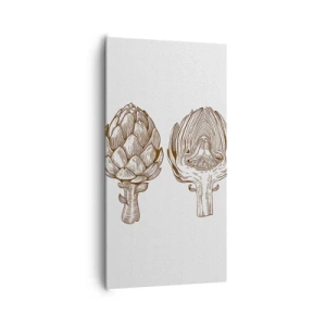 Obraz na plátne - Hodiny anatómie - 65x120 cm