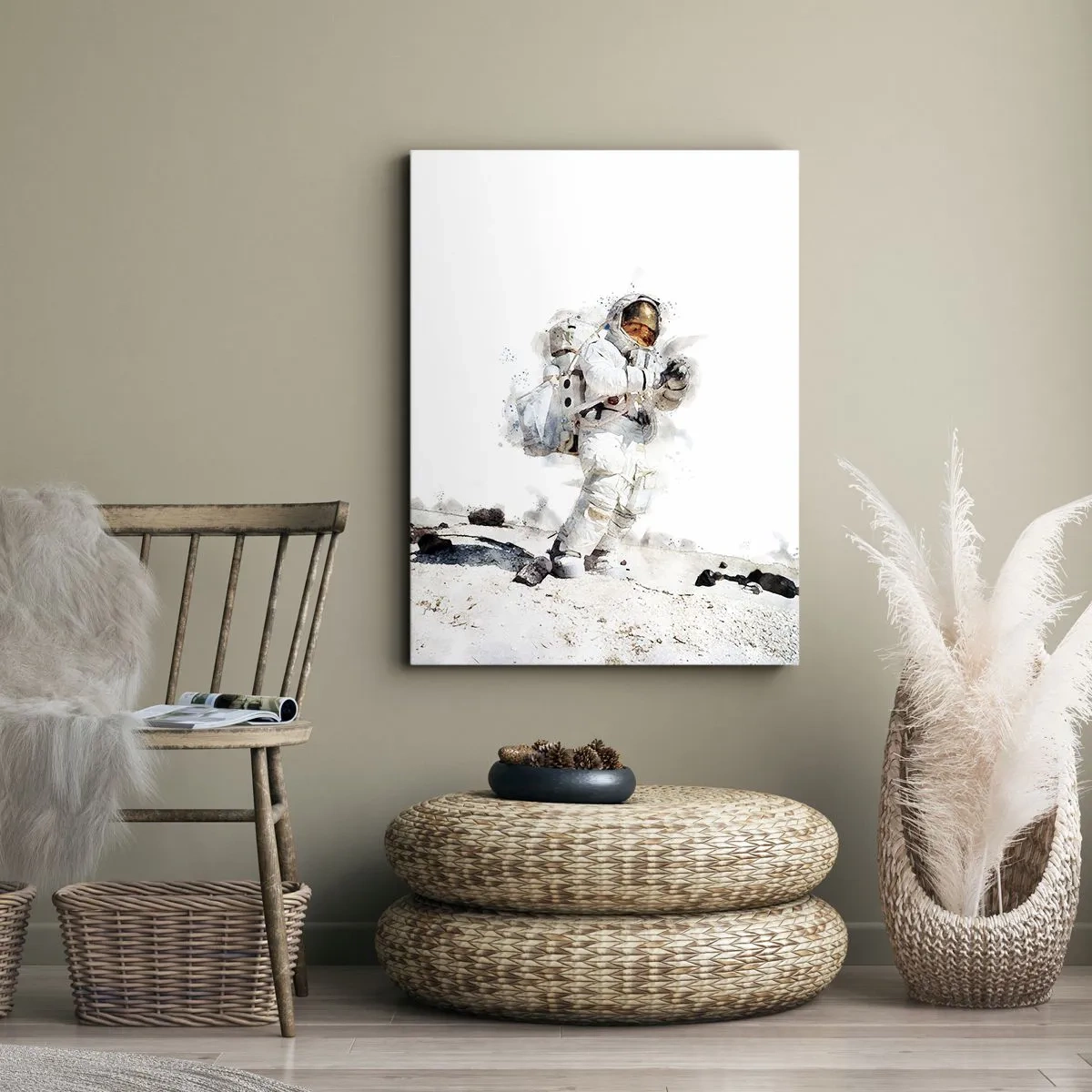 Obraz na plátne - Posol Zeme - 70x100 cm