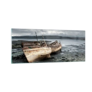 Obraz na skle - „Na znamenie dôstojne vynaloženého úsilia“ - 100x40 cm