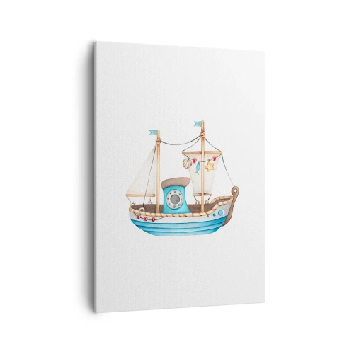 Obraz na plátne - Ahoj, dobrodružstvo! - 50x70 cm