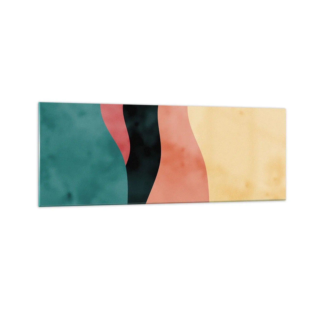 Obraz na skle - Kompatibilný nesúlad - 140x50 cm