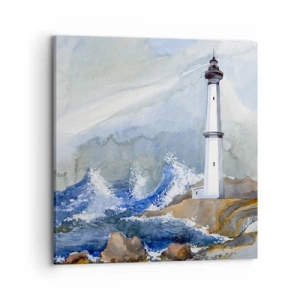 Obraz na plátne - Proti tme a hromobitiu - 70x70 cm