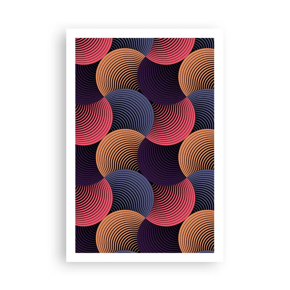 Plagát - V kruhovom rytme - 61x91 cm