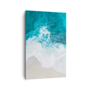 Obraz na plátne - Prirodzené pohladenie - 80x120 cm