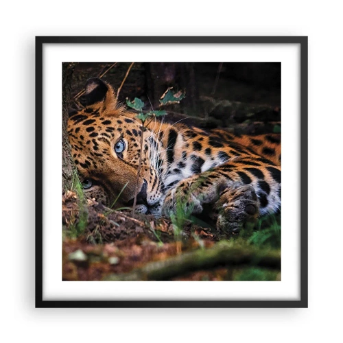 Plagát v čiernom ráme - Ver mi - 50x50 cm