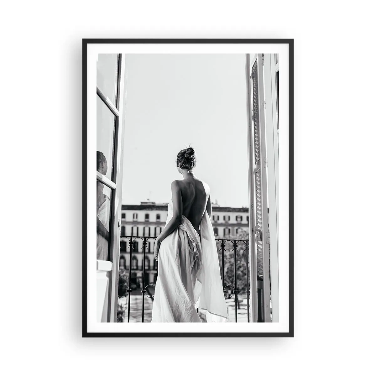 Plagát v čiernom ráme - Prebudenie zmyslov - 70x100 cm