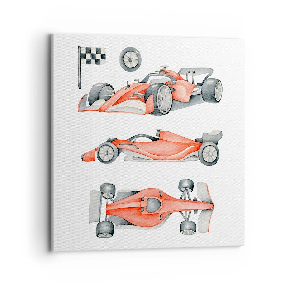 Obraz na plátne - Dobehnúť sen - 70x70 cm