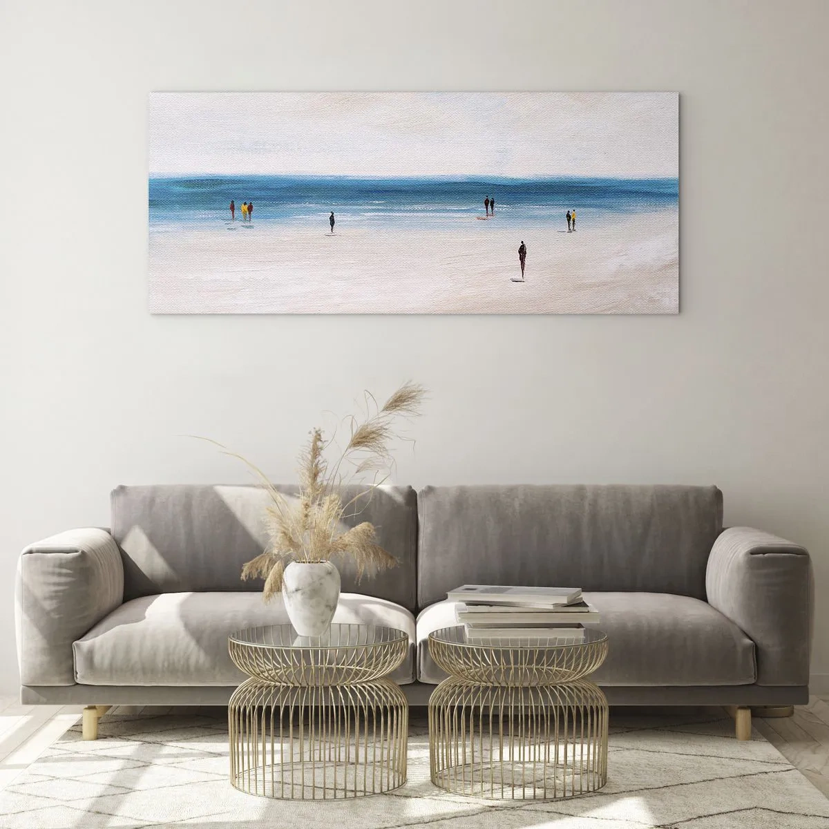 Obraz na skle - Prirodzená potreba - 100x40 cm