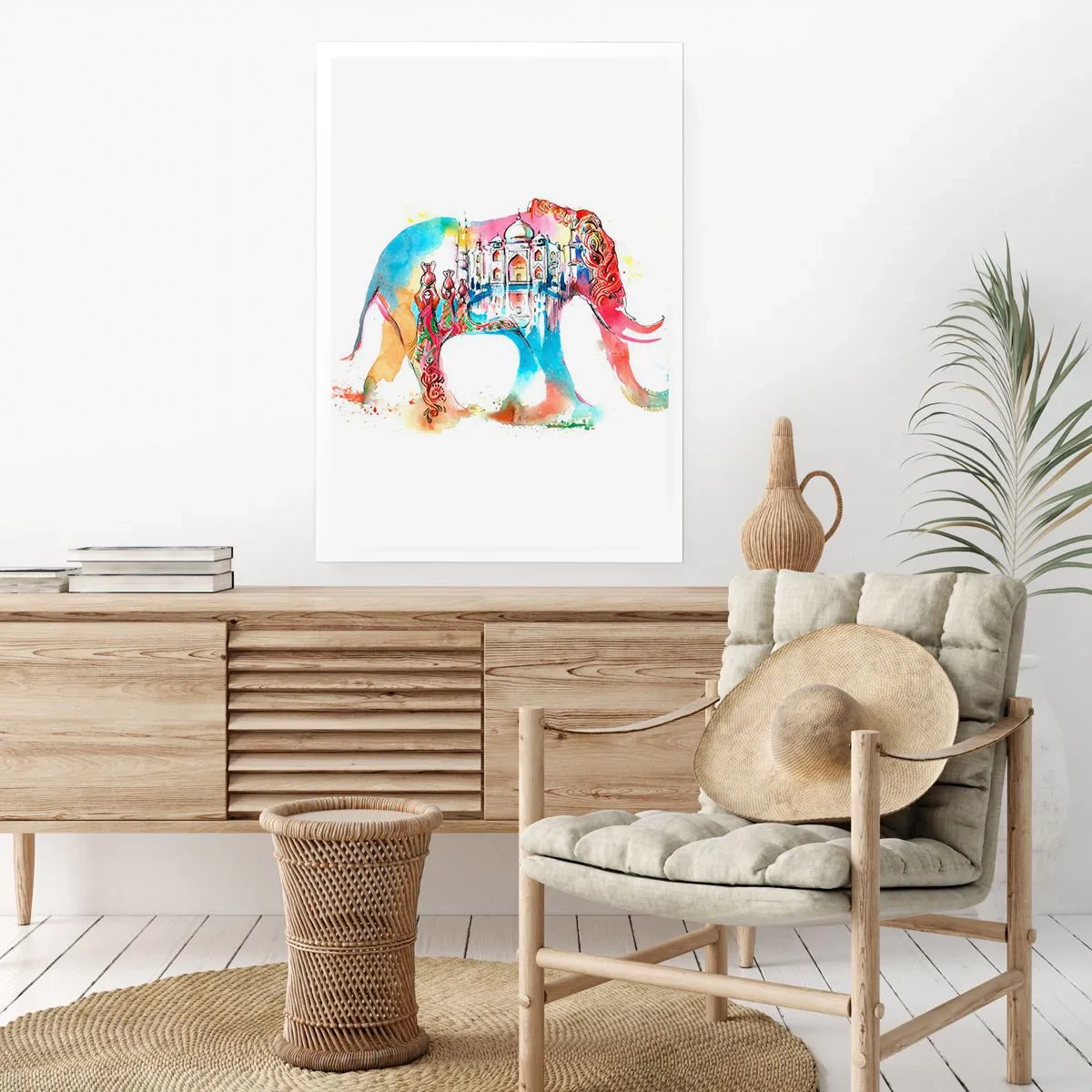 Plagát - India - aura lásky - 50x70 cm