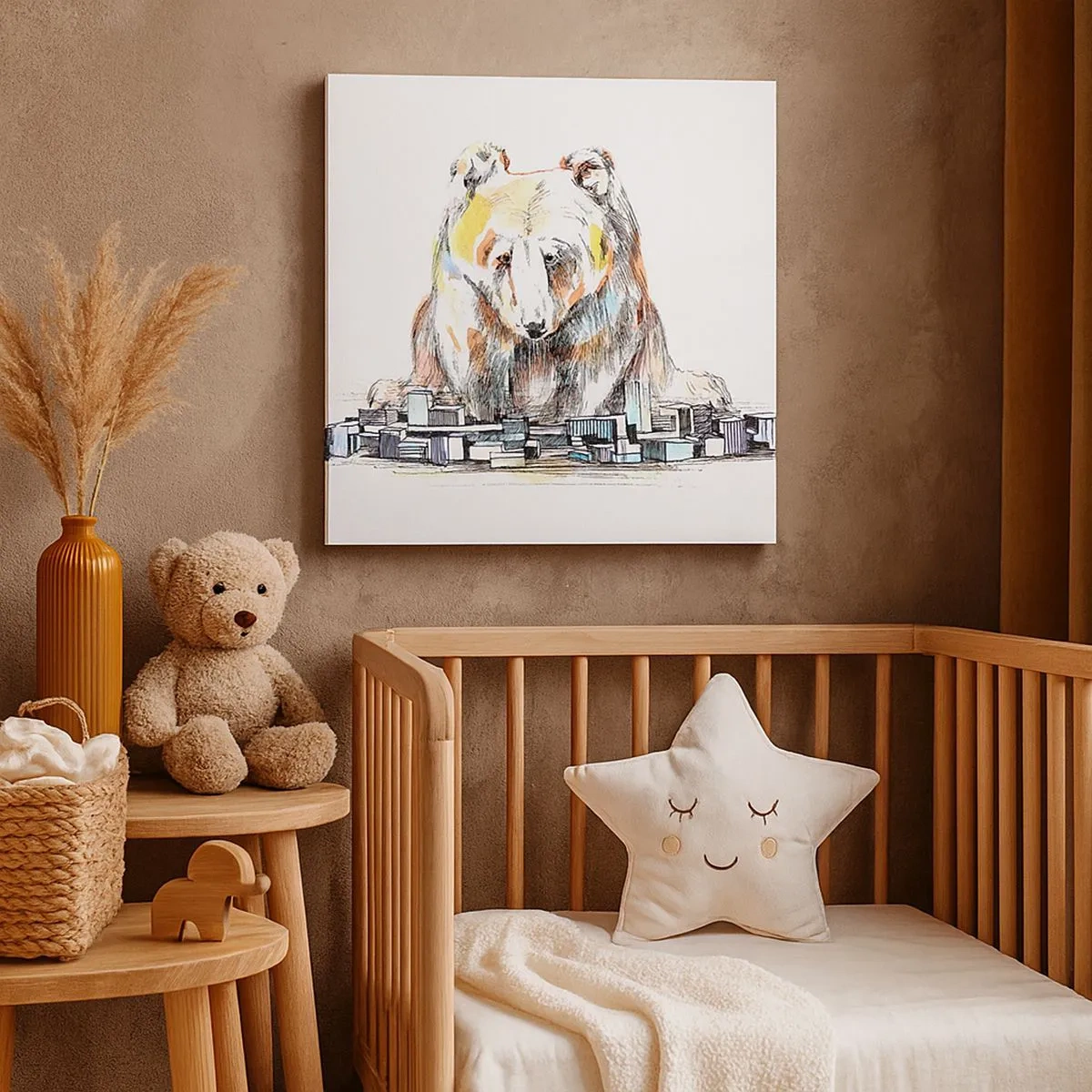 Obraz na plátne - Ako sa dá takto žiť? - 30x30 cm