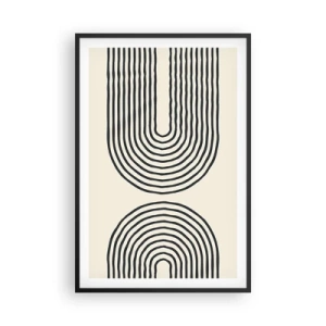 Plagát v čiernom ráme - Už čoskoro… - 61x91 cm