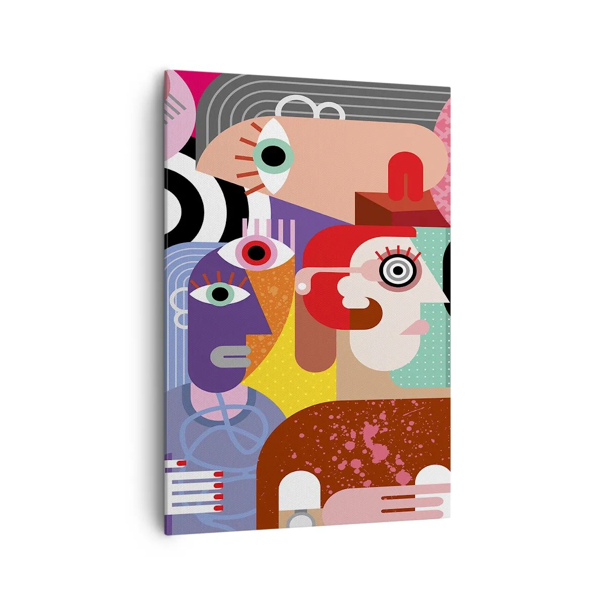 Obraz na plátne - My od pána Picassa - 70x100 cm