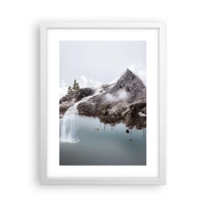 Plagát v bielom ráme - Pohľad surrealistu - 30x40 cm