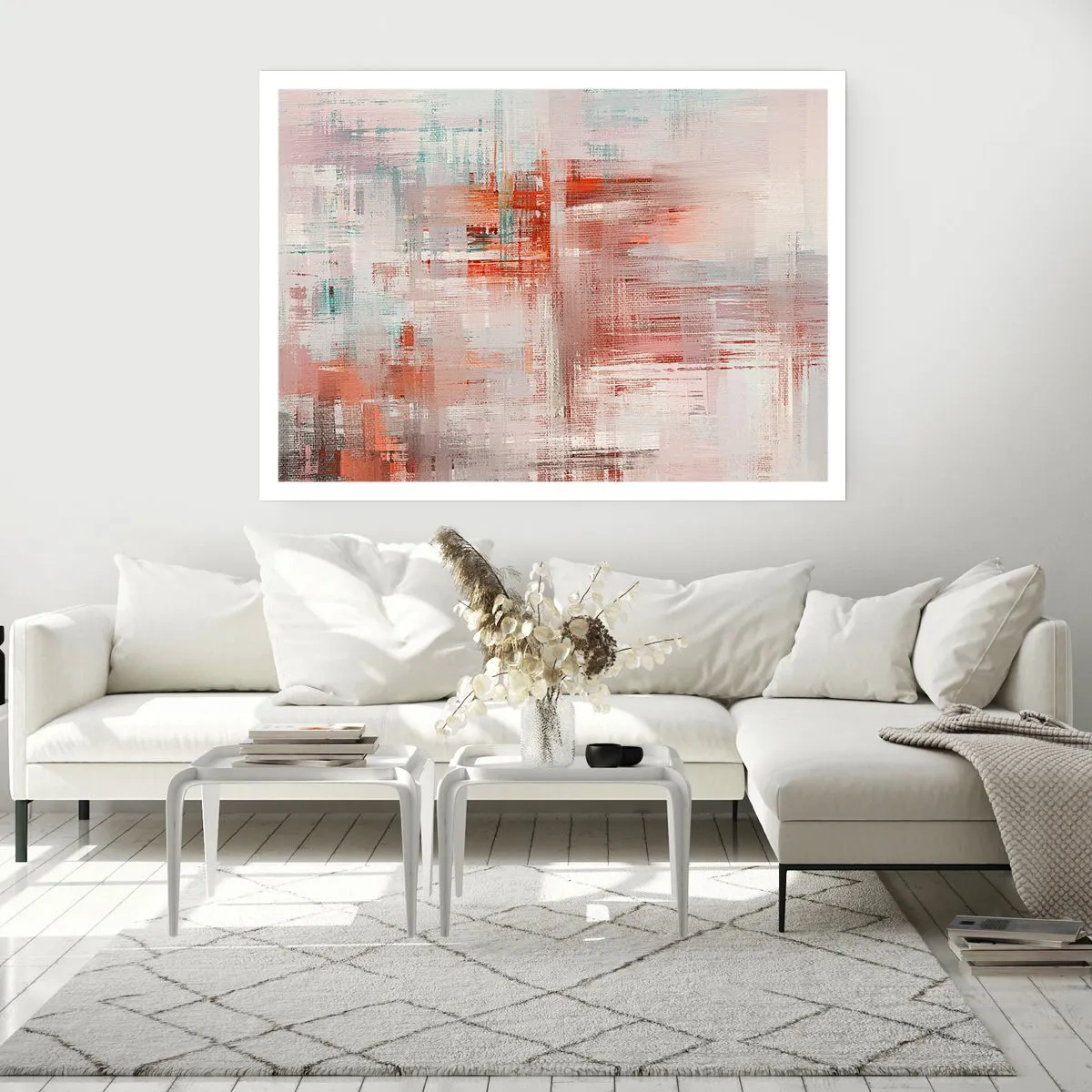 Plagát - Zahmlené. Ale ružové - 100x70 cm