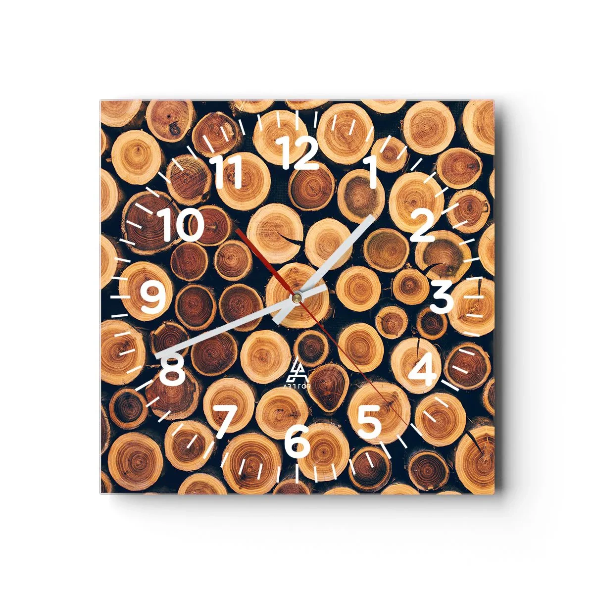 Nástenné hodiny - Na koľko vyzerám? - 40x40 cm