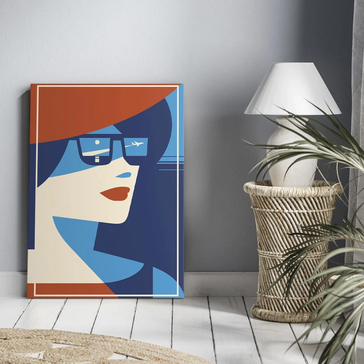 Obraz na plátne - Prázdninová cesta - 45x80 cm