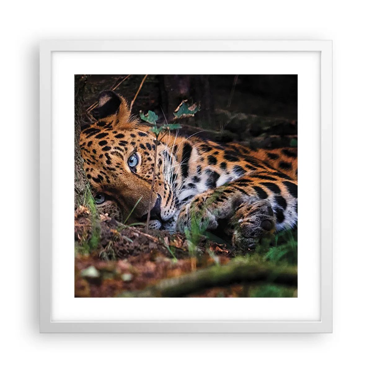 Plagát v bielom ráme - Ver mi - 40x40 cm