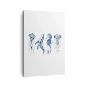 Obraz na plátne - Morská divočina - 70x100 cm