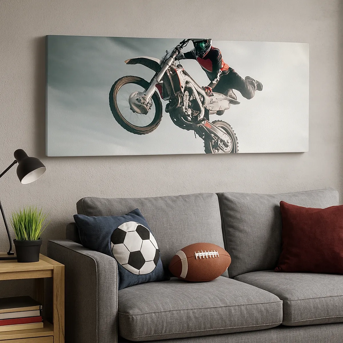 Obraz na plátne - Nie je zábava bez rizika - 30x30 cm