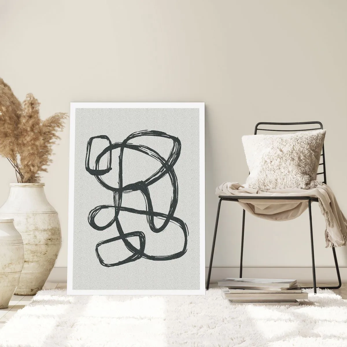 Plagát - Abstrakcie v slučke - 50x70 cm