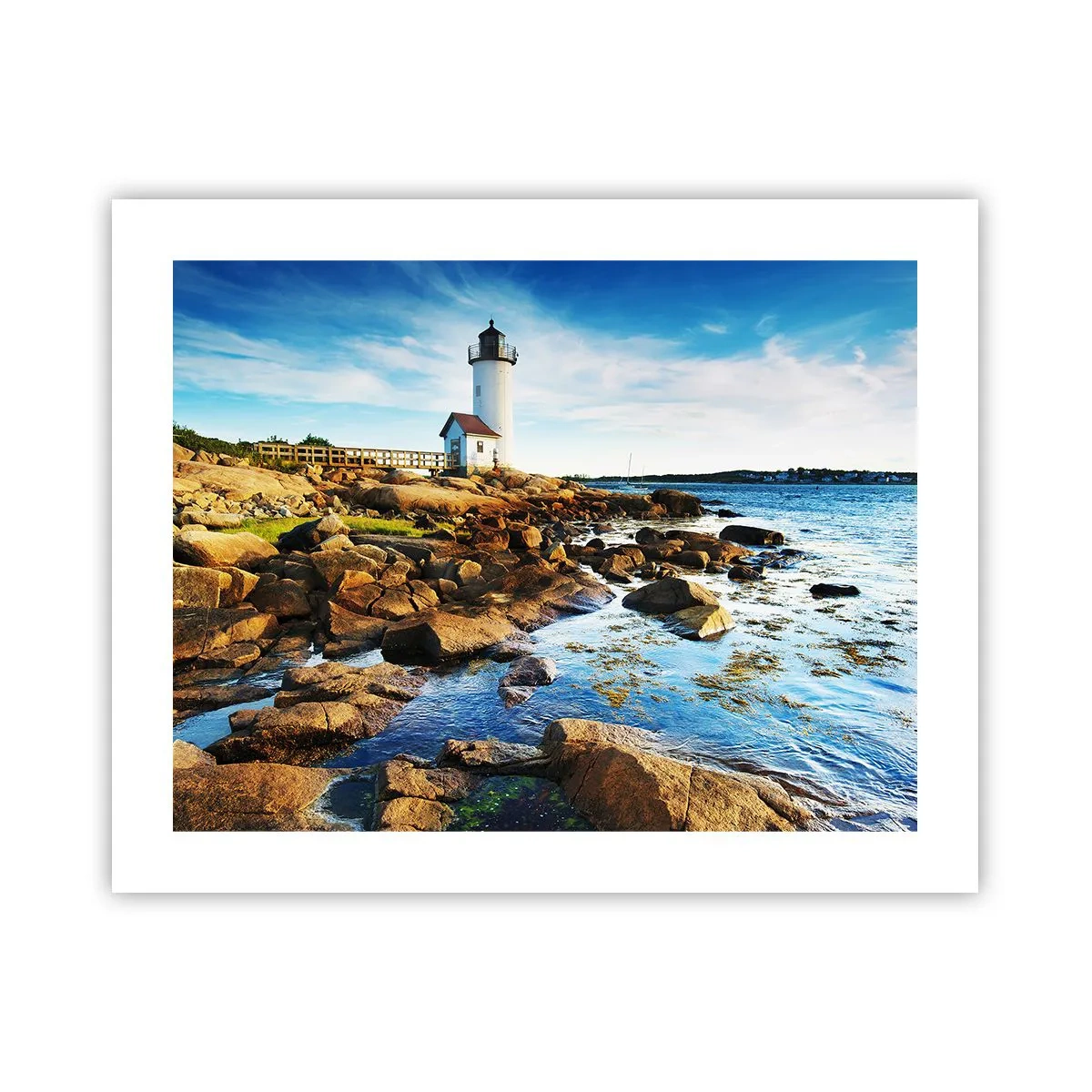 Plagát - Vráťte sa šťastne, čakám - 50x40 cm