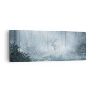 Obraz na plátne - Ranná obchôdzka sídliska - 140x50 cm