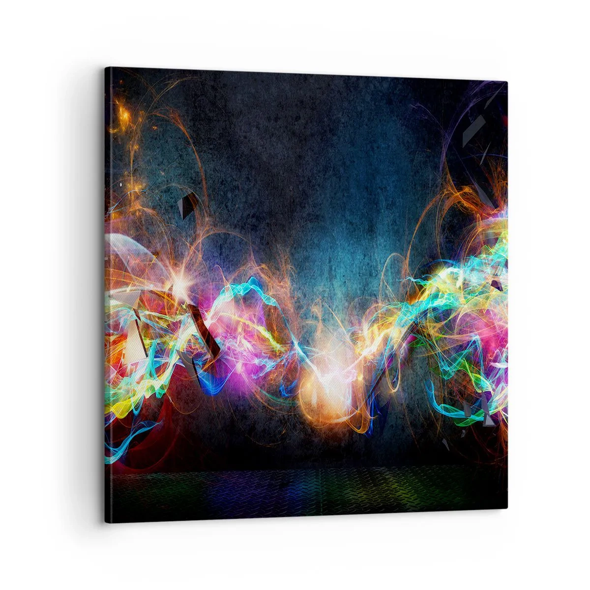 Obraz na plátne - Radostne proti tme - 60x60 cm