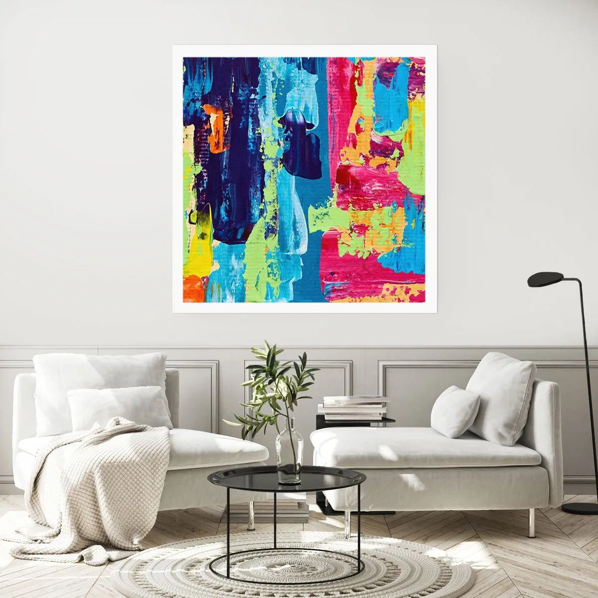 Plagát - Život je krásny! - 50x50 cm