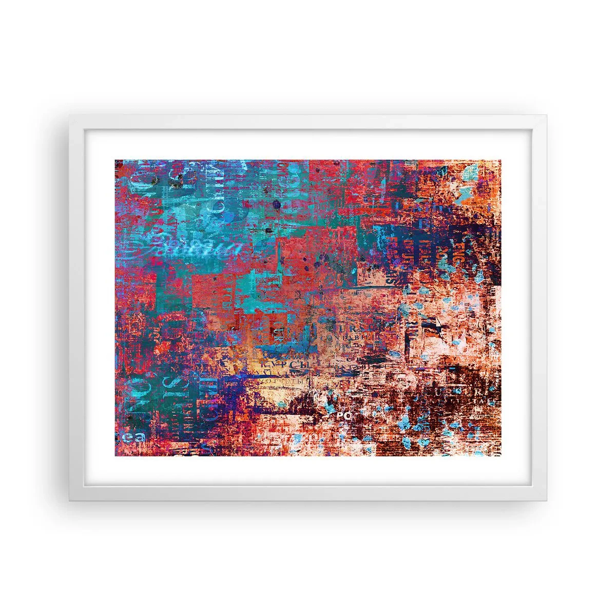 Plagát v bielom ráme - Pamäť a zabudnutie - 50x40 cm