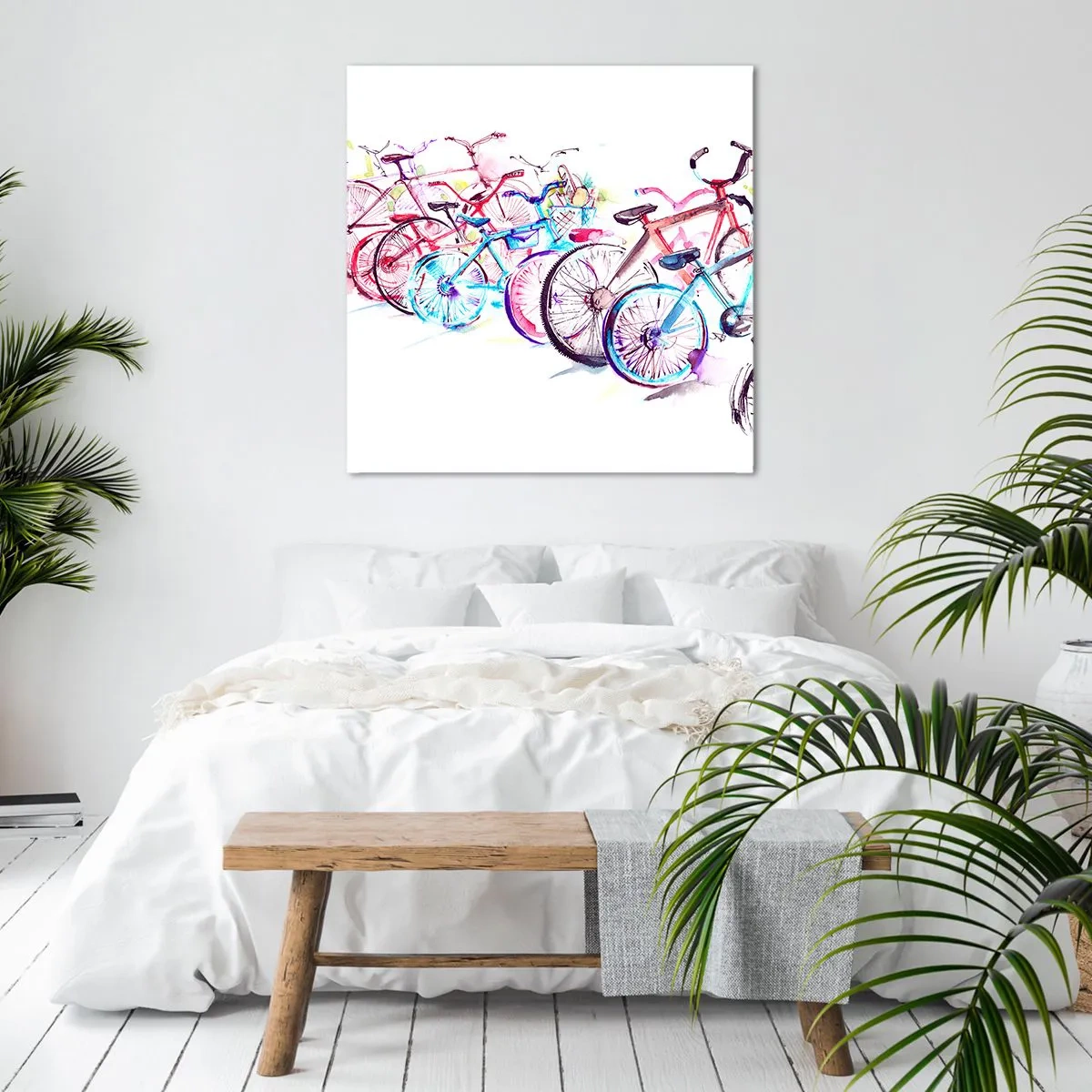 Obraz na plátne - Zjazd Antimoto klubu - 70x70 cm