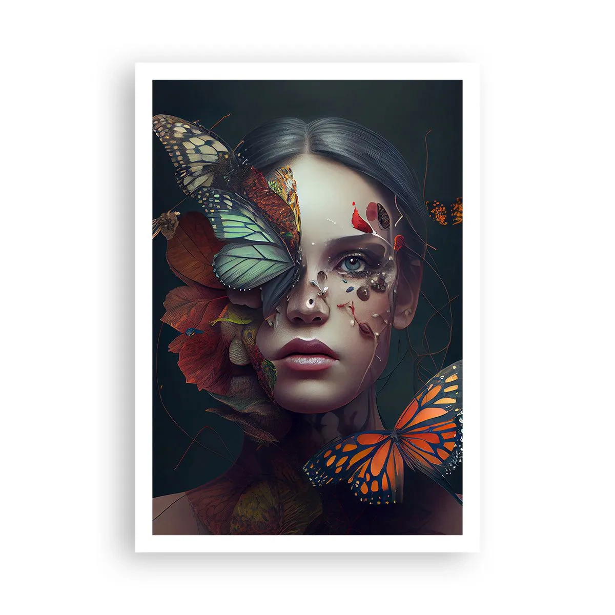 Plagát - Nádherná metamorfóza - 70x100 cm