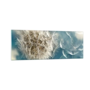 Obraz na skle - Dych anjela - 140x50 cm