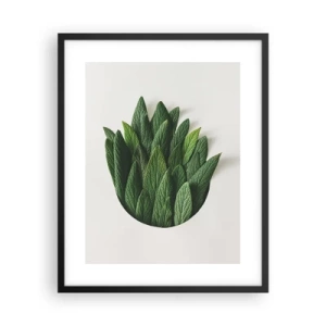 Plagát v čiernom ráme - Neukojiteľná zvedavosť - 40x50 cm