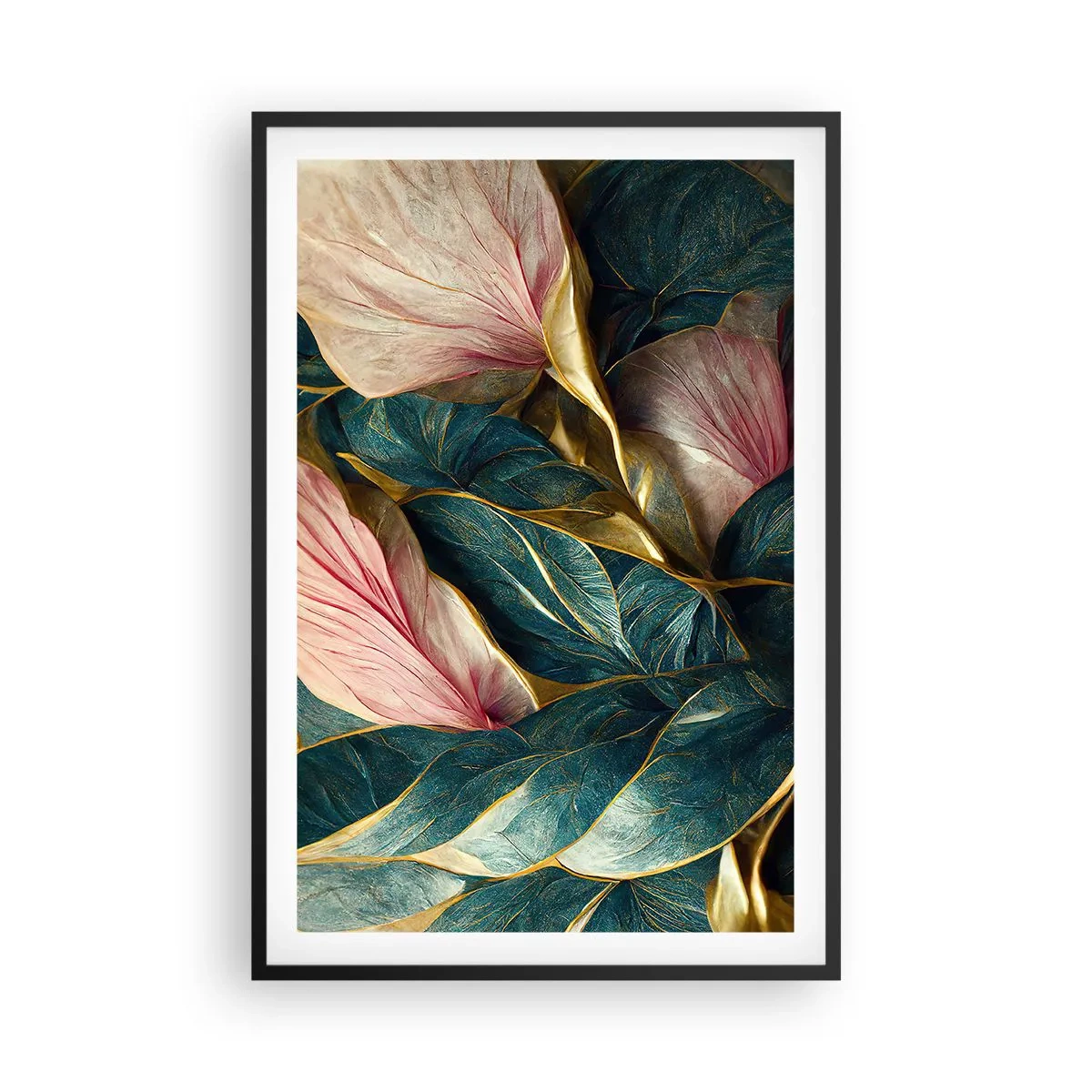 Plagát v čiernom ráme - Prirodzená elegancia a štýl - 61x91 cm