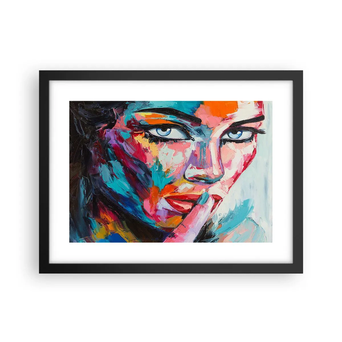Plagát v čiernom ráme - Naše prvé tajomstvo - 40x30 cm