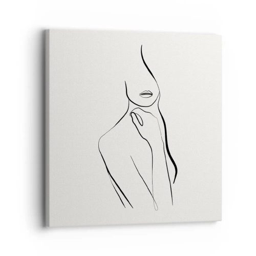 Obraz na plátne - Vlna melanchólie - 30x30 cm