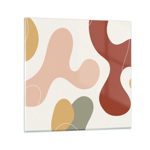 Obraz na skle - Klikiháky - 30x30 cm