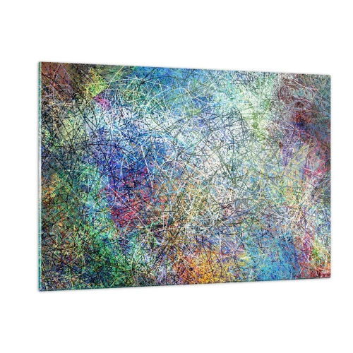 Obraz na skle - To nie je tak jednoduché - 120x80 cm