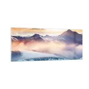 Obraz na skle - Sila a čistota prírody - 100x40 cm