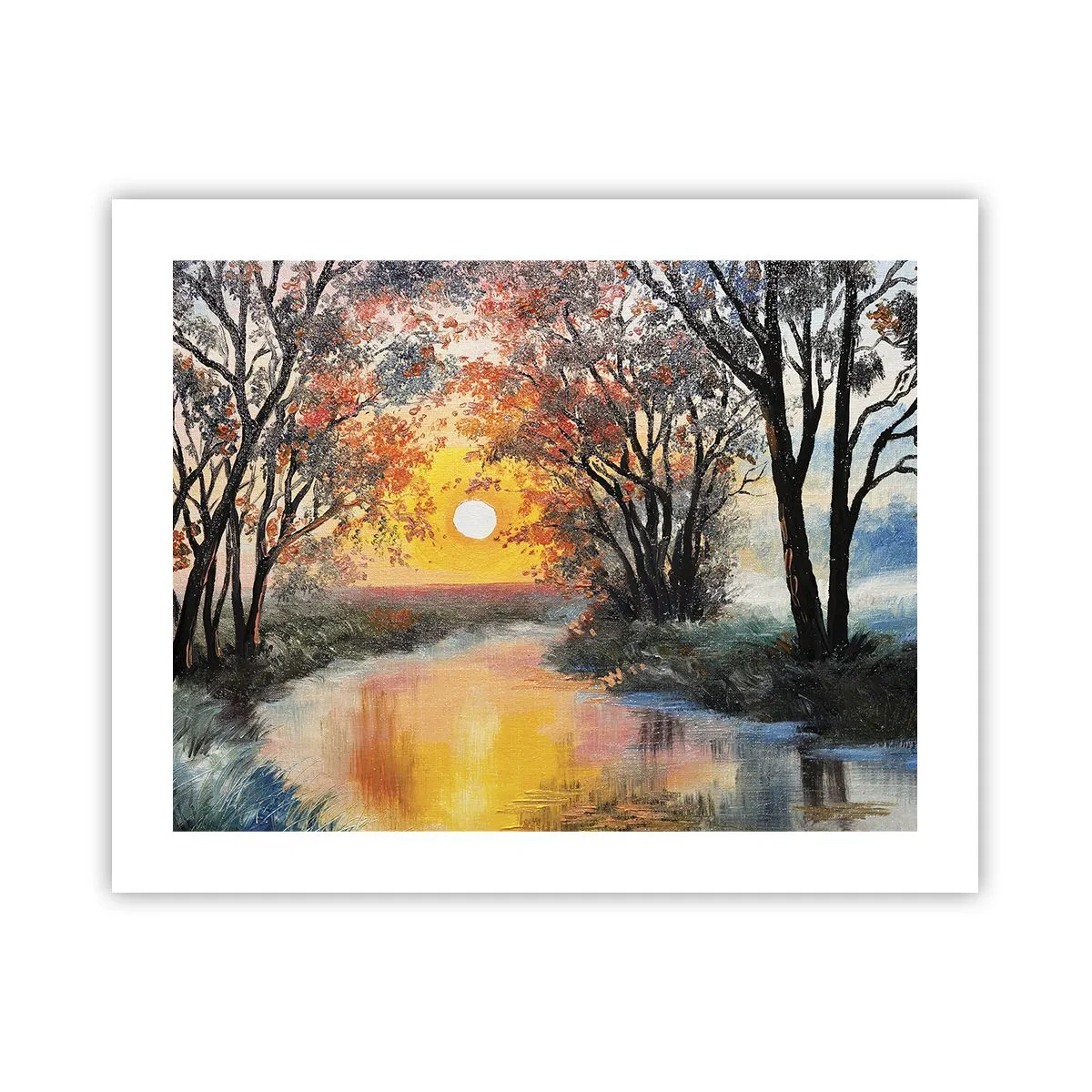 Plagát - Jesenný nádych - 50x40 cm