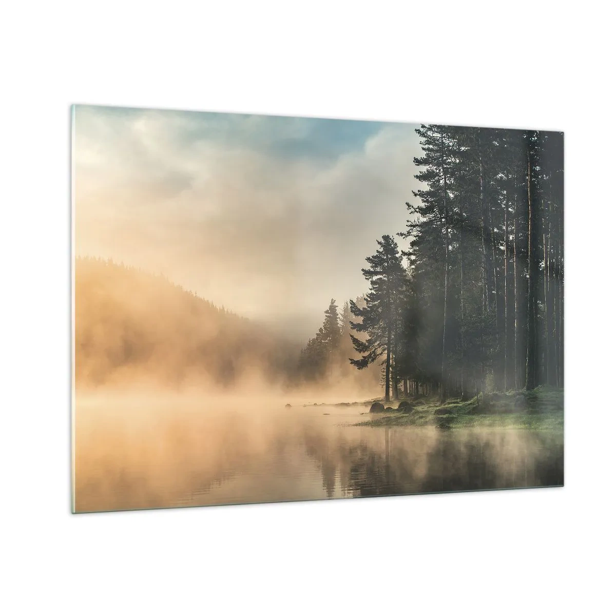 Obraz na skle - Zrodenie dňa - 100x70 cm
